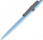 Ручка шариковая Prodir DS5 TSM Metal Clip, голубая с серым