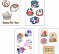Объемные наклейки под смолой Sticker Pack на заказ
