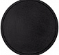 Лейбл из ПВХ Dzeta Round, L, черный