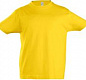 Футболка детская Imperial Kids 190, желтая