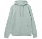 Толстовка с капюшоном унисекс Hoodie, серо-зеленая