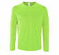Футболка с длинным рукавом Sporty LSL Men, неоново-зеленая