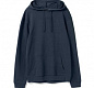 Толстовка с капюшоном унисекс Hoodie, синий меланж