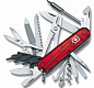 Офицерский нож CyberTool L, полупрозрачный красный