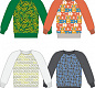 Джемпер на заказ Tricksy Net Reglan, полушерсть