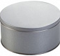 Коробка Pragmax M, круглая, серебристая