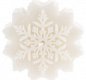 Свеча Snowflame 2, белая, 8 см