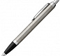 Ручка шариковая Parker IM Essential Stainless Steel CT, серебристая с черным