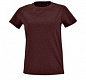 Футболка женская Imperial Fit Women, бордовый меланж