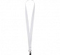 Лента для бейджа Neckband, белая