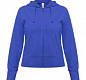 Толстовка женская Hooded Full Zip ярко-синяя