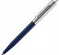 Ручка шариковая Senator Point Metal, ver.2, темно-синяя