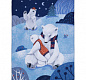 Флисовый плед Wintart Bear