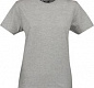 Футболка женская Ladies American T, серый меланж