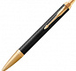 Ручка шариковая Parker IM Premium Black/Gold GT