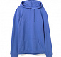 Толстовка с капюшоном унисекс Hoodie, ярко-синий меланж