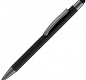 Ручка шариковая Atento Soft Touch Stylus со стилусом, черная