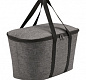 Термосумка Coolerbag Twist, серый меланж