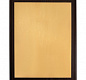 Плакетка Plaque XL, венге с золотистой пластиной