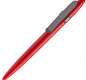 Ручка шариковая Prodir DS5 TSM Metal Clip, красная с серым