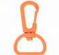 Застежка-карабин Snap Hook, M, оранжевый неон
