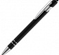 Ручка шариковая Pointer Soft Touch со стилусом, черная