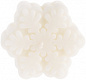Свеча Snowlight 3, белая, 6 см