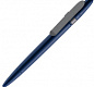 Ручка шариковая Prodir DS5 TSM Metal Clip, синяя с серым