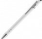 Ручка шариковая Pointer Soft Touch со стилусом, белая