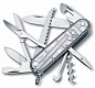 Офицерский нож Huntsman 91, прозрачный серебристый
