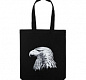Холщовая сумка Like an Eagle, черная