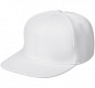 Бейсболка Snapback с прямым козырьком, белая