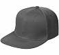 Бейсболка Snapback с прямым козырьком, серая